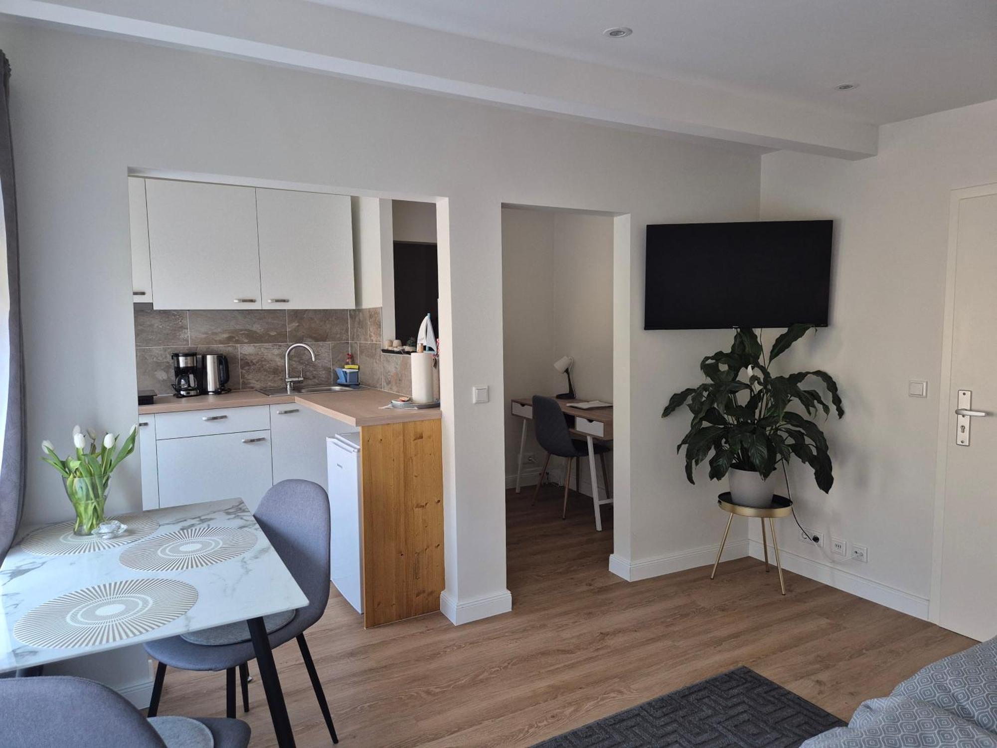 Ruhige Einzimmerwohnung Flensburg Kültér fotó